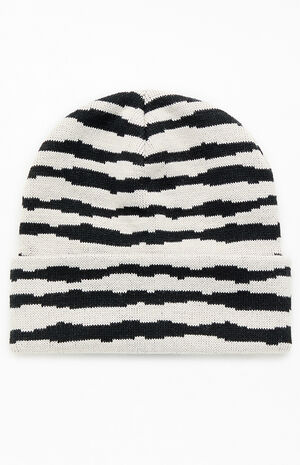 Intarsia Fold-Over Beanie image number 1