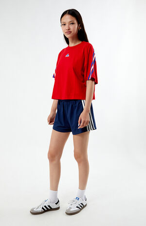 Red Future Icons 3-Stripes T-Shirt image number 4