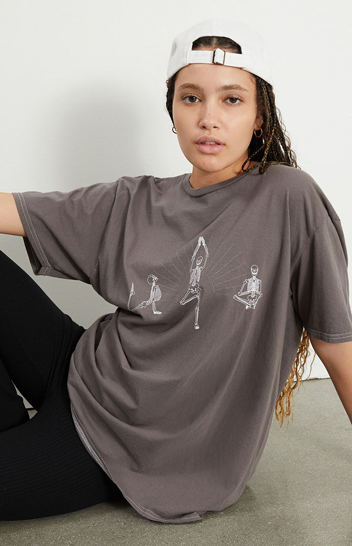 Yoga skeleton shirt clearance