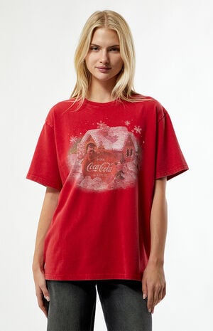 by Pacsun Holly Elf Oversized T-Shirt image number 3