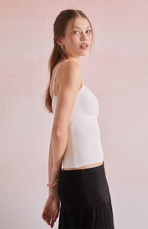 Jane Trim Sweater Tank Top image number 2
