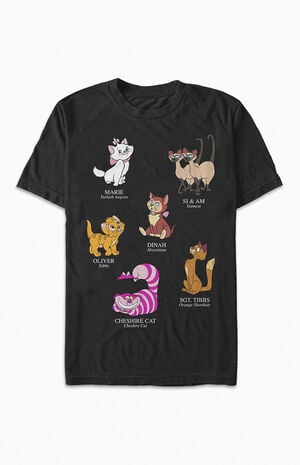 Disney Cat Breeds T-Shirt image number 1