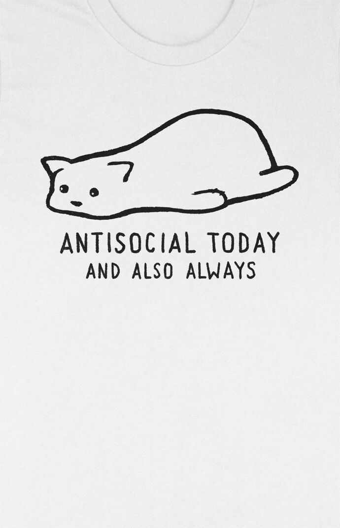 anti social shirt pacsun