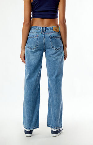 Saskia Low Rise Baggy Jeans image number 4