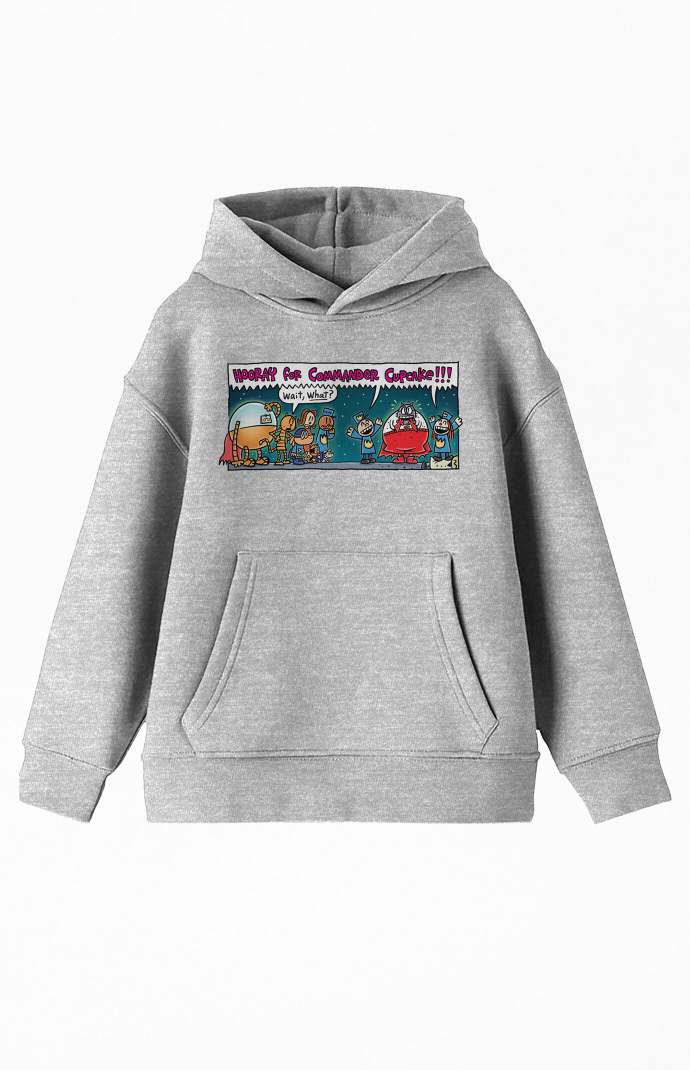 Kids Dog Man Hooray for Commander Cupcake Hoodie | Pacsun