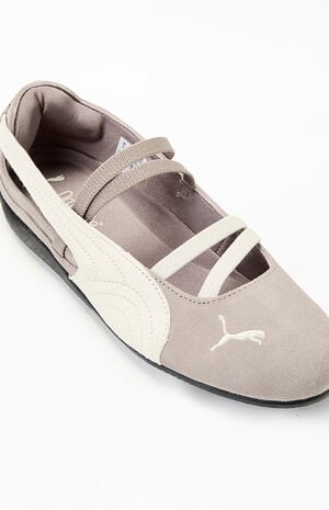 Women's Taupe Speedcat Ballet Sneakers image number 6
