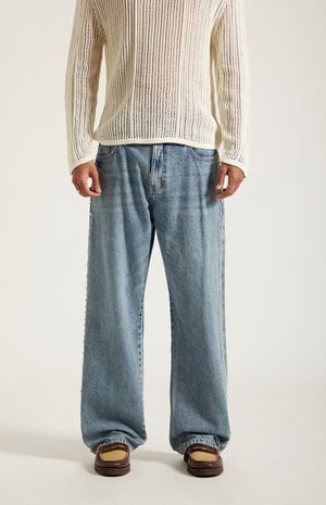 Dylan Baggy Jeans Studded Medium Blue image number 2
