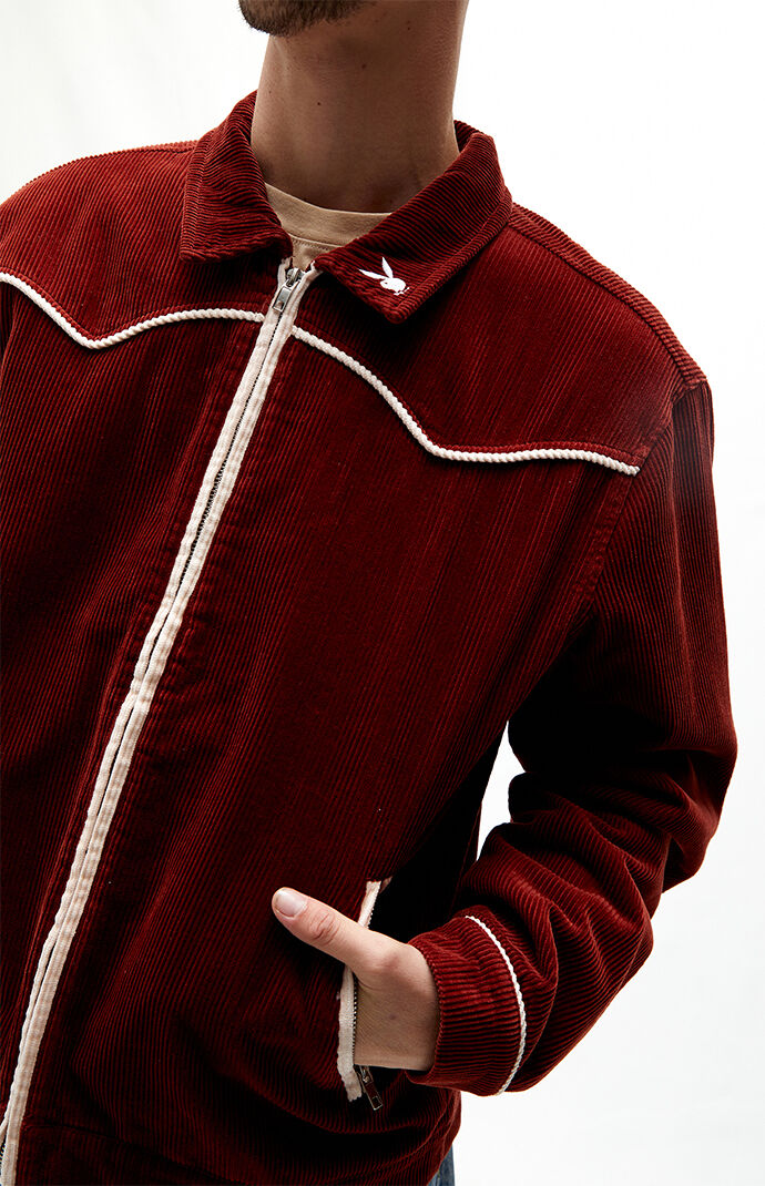 Red sales playboy jacket