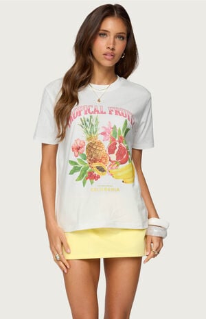 Tropical Fruits Graphic T-Shirt image number 1