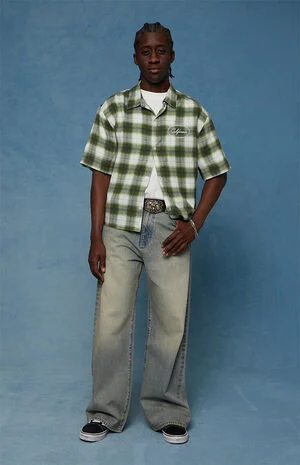 Blake Extreme Baggy Jeans Light Blue Tinted image number 1