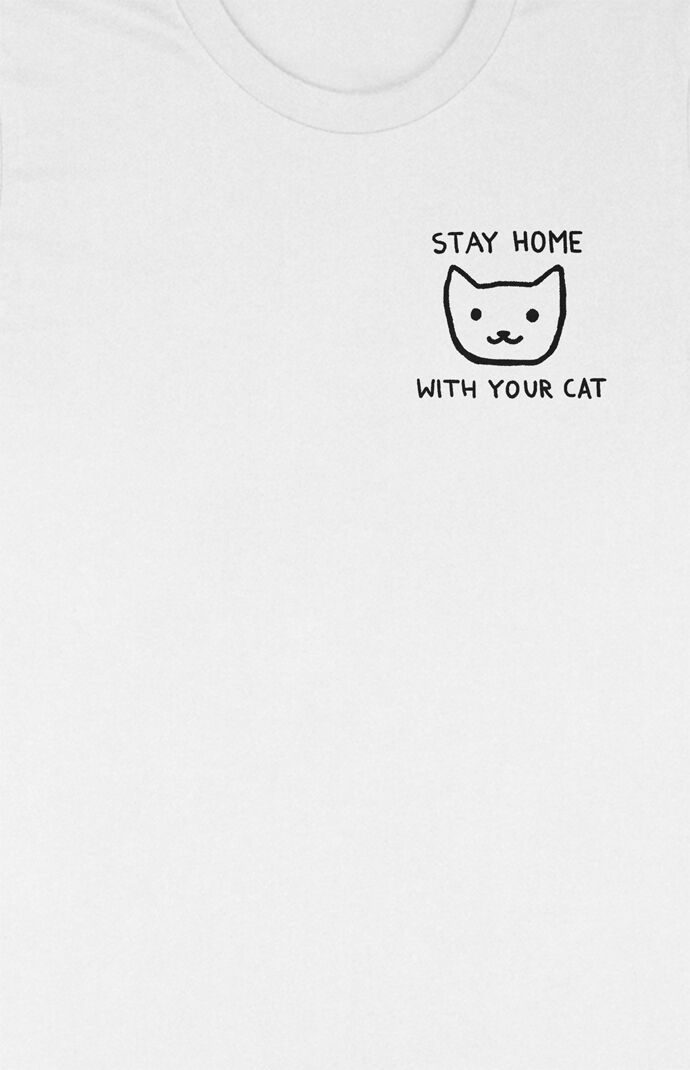 Stay Home With Your Cat T-Shirt