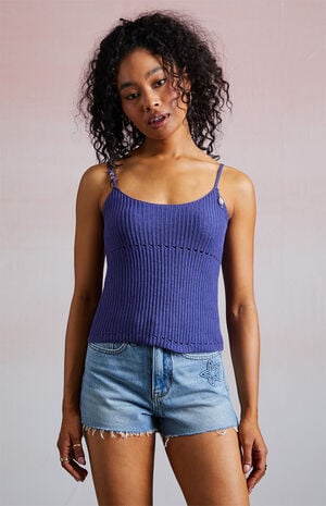 Hyacinth Crochet Charm Tank Top image number 3