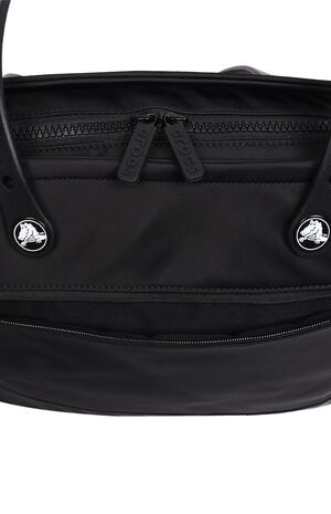 Black Pocket Large Tote Bag image number 2