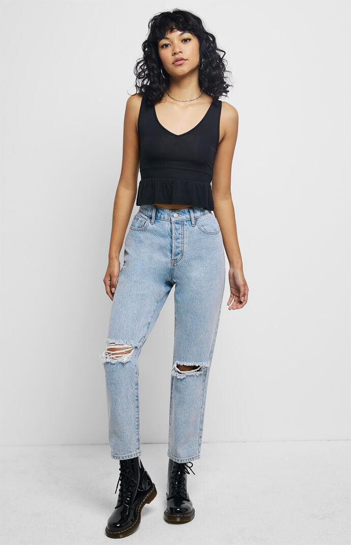 Peplum Tank Top