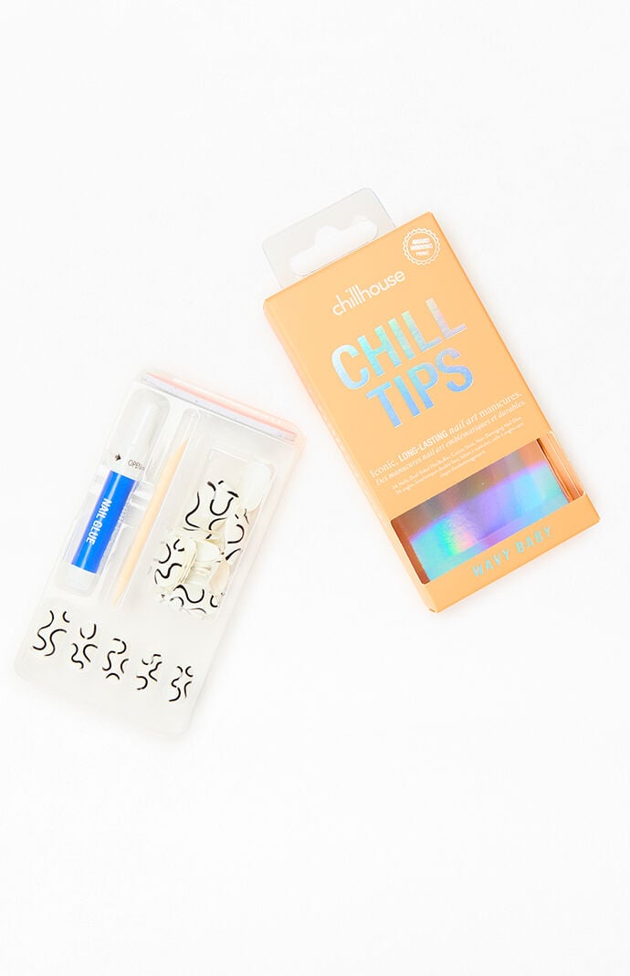 Chillhouse Chill Tips Wavy Baby Press-On Nails