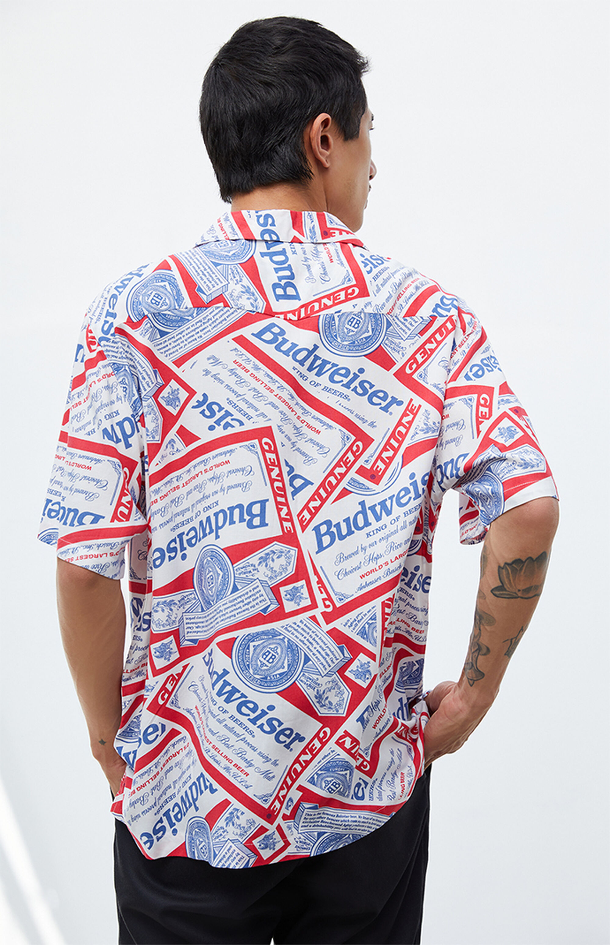 budweiser pacsun shirt