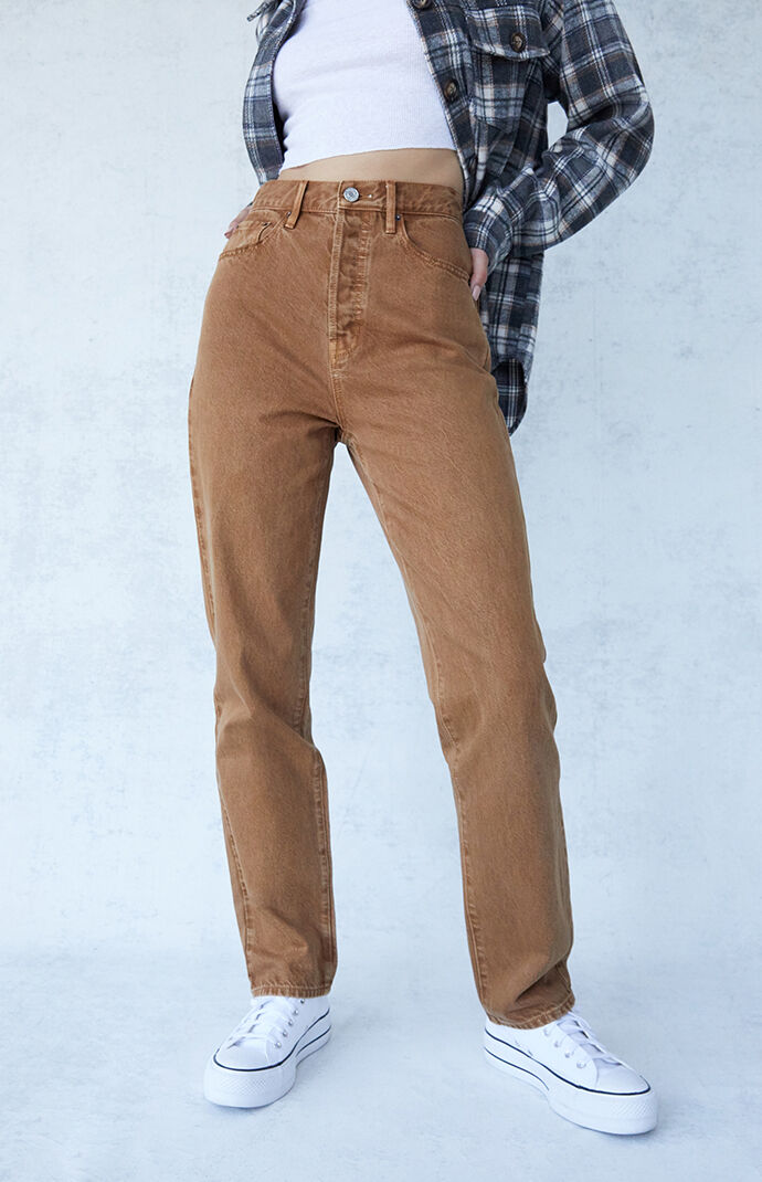 PacSun Eco Brown Dad Jeans PacSun