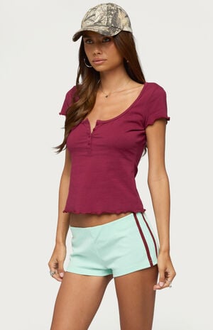 Lilibeth Henley T-Shirt image number 2