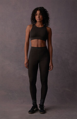 Women's Off Black Sport Tank Top image number 5