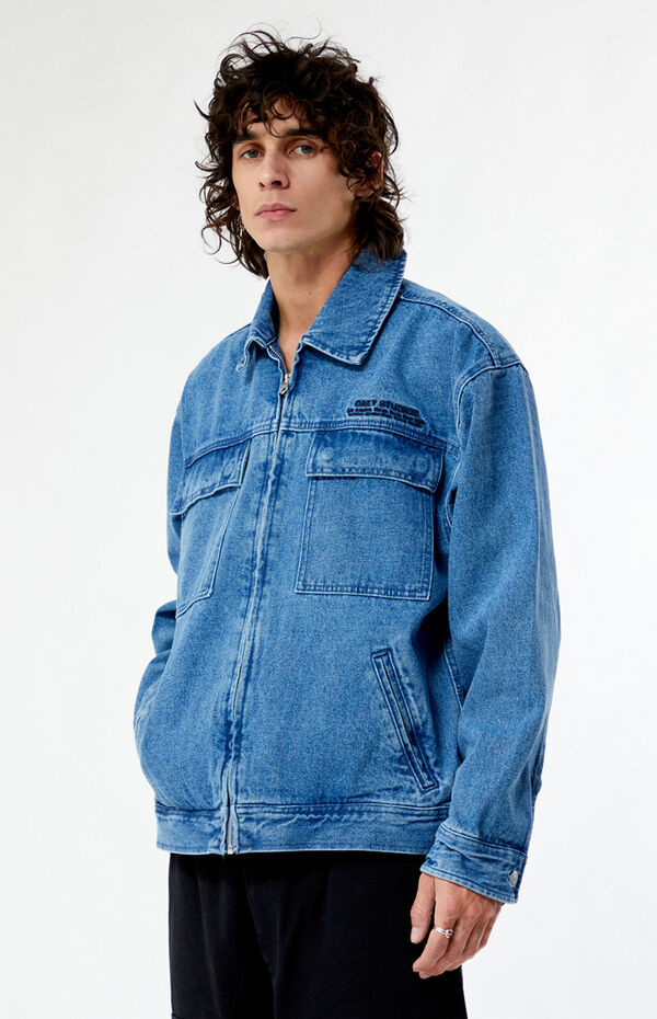 Obey Easton Jacket Obey Jean Jacket Obey Denim Jacket Top