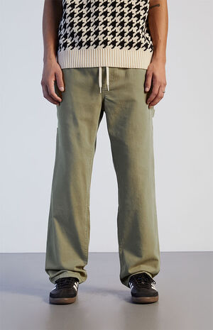 Olive Multi Carpenter Pants image number 2