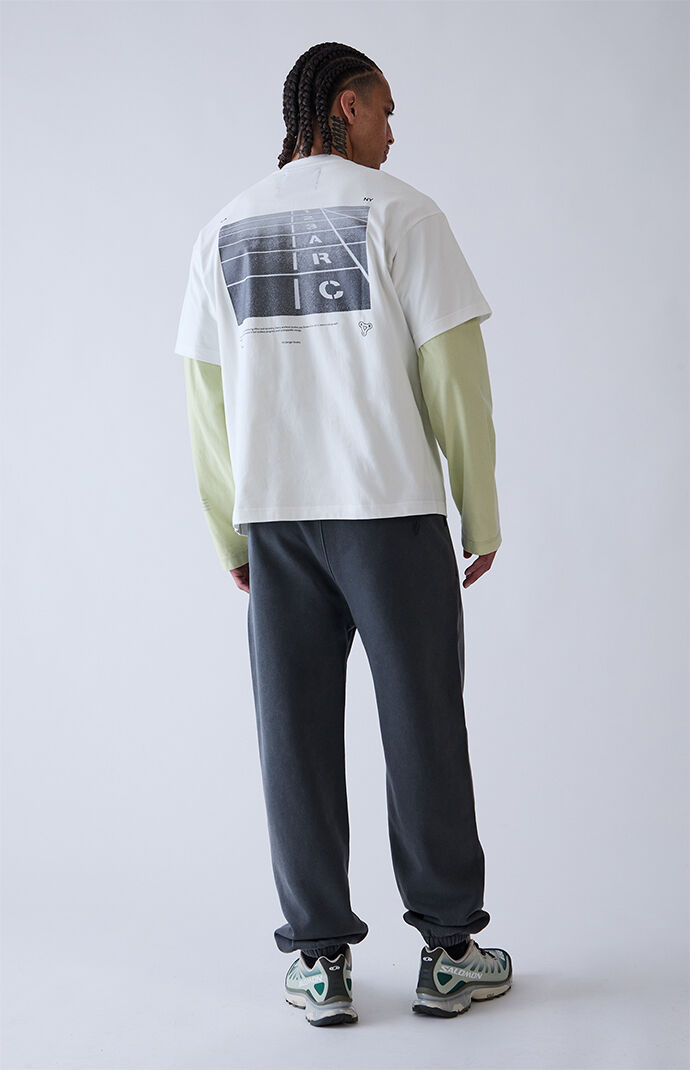 A.R.C. White Track T-Shirt | Pacsun
