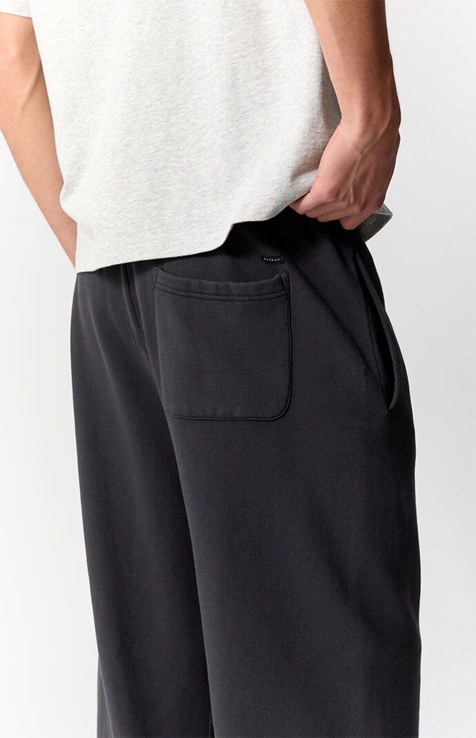 Pacsun Black Wash Baggy Sweatpants
