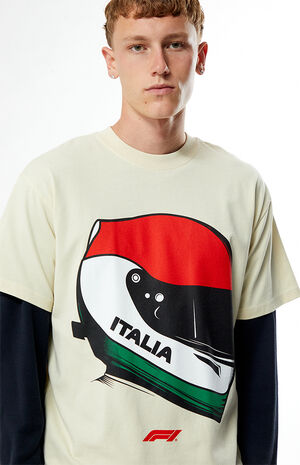 x Pacsun Monza Italy Helmet T-Shirt image number 4