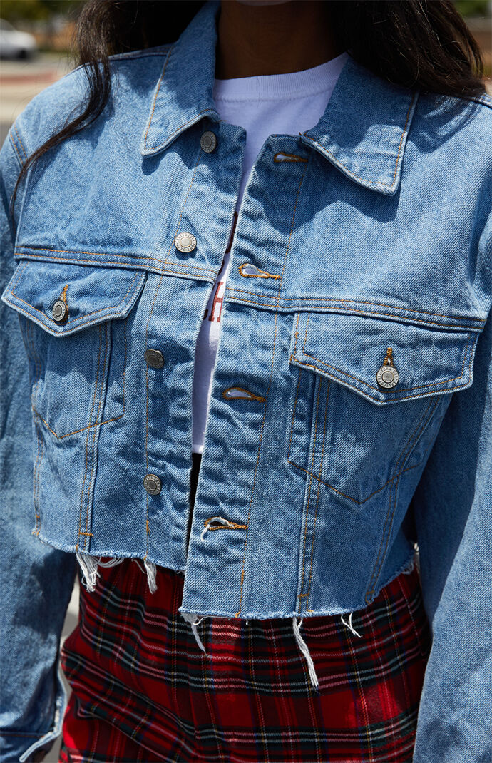 Cropped Denim Jacket