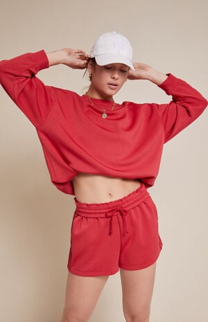 Active Stripe Side Sweat Shorts Active Stripe Side Sweat Shorts image number 3