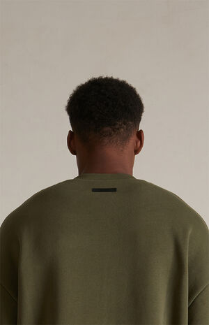 Military Fleece Crew Neck Sweatshirt image number 5