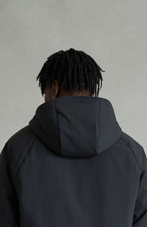 Vintage Black Half-Zip Anorak Jacket image number 5