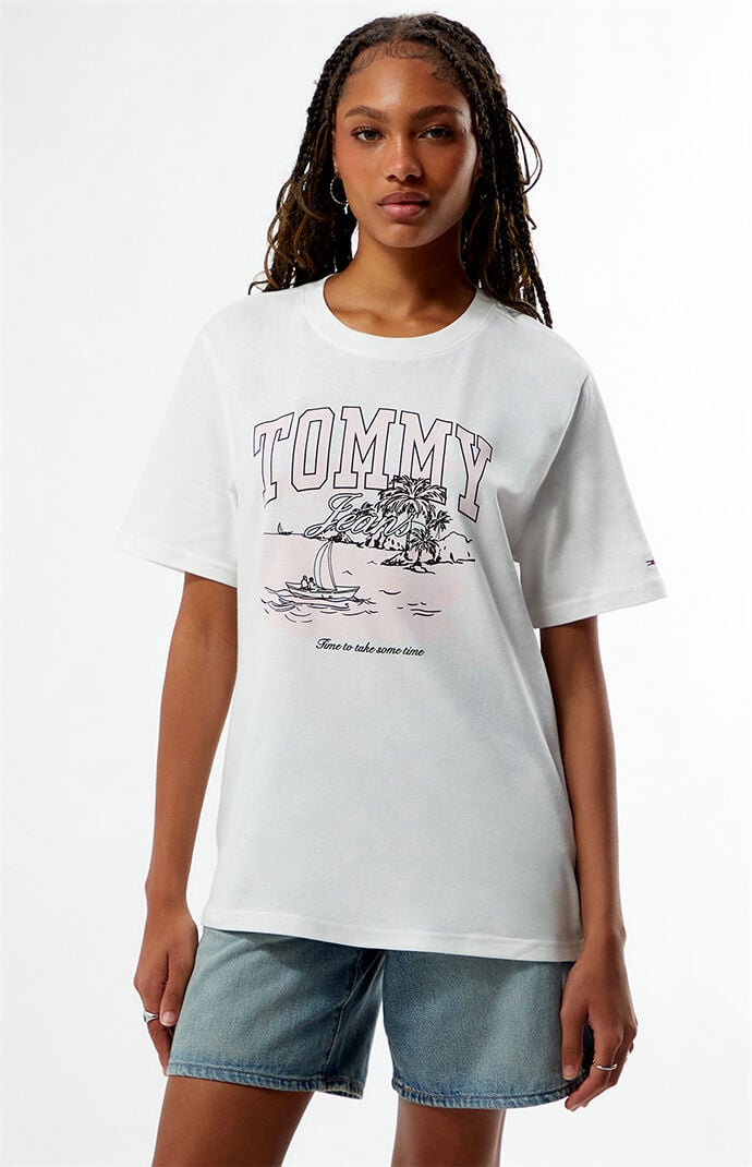 Tommy Jeans Tonal Tropics Relaxed T-Shirt