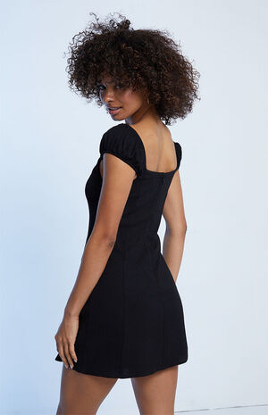 Keyhole Tie Front Mini Dress image number 4