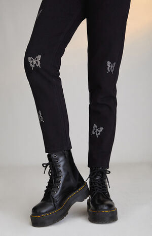 Butterfly Ultra High Waisted Slim Fit Jeans image number 6