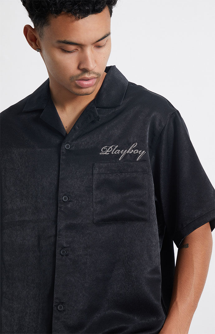 Playboy button down shirt clearance pacsun