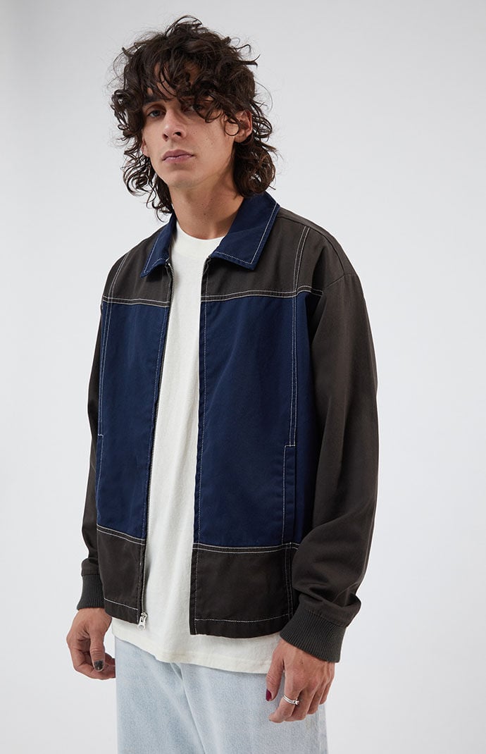 PacSun Color Block Canvas Jacket PacSun