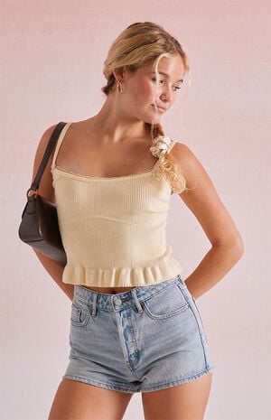 Jennie Ruffle Tank Top