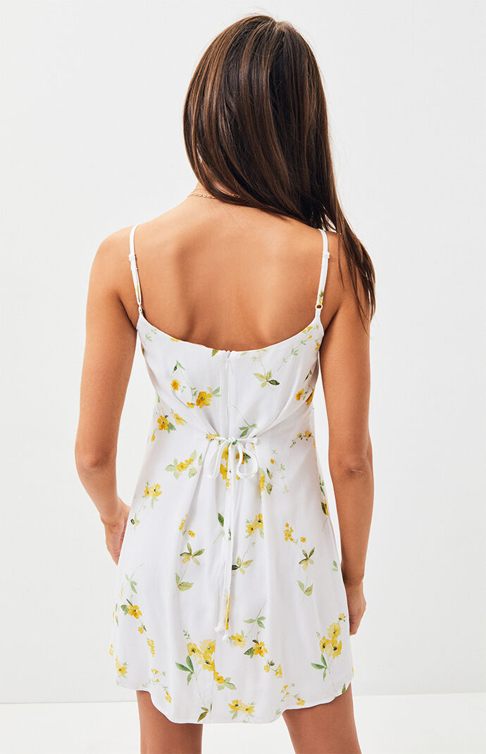 pacsun yellow dress