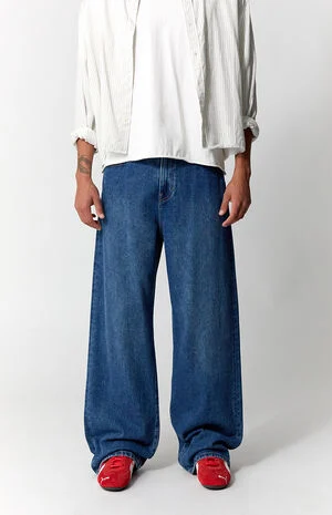 Blake Extreme Baggy Jeans Medium Blue image number 2
