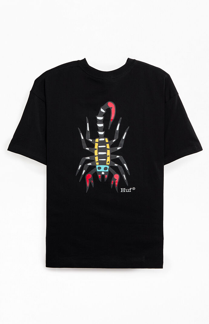 Huf Bledsoe T Shirt in Black Size S