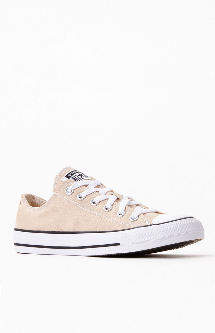Women's Tan Chuck Taylor All Star Low Sneakers