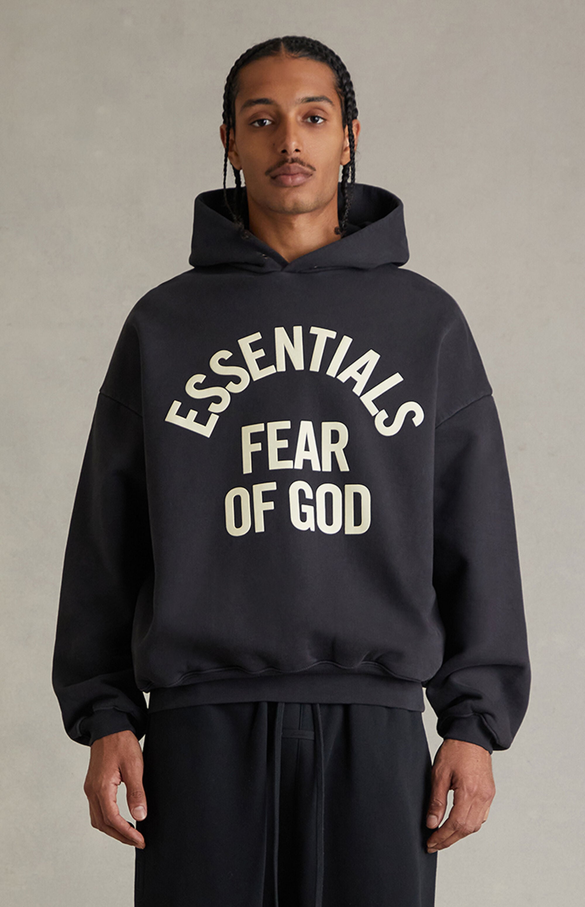 Black Essentials Hoodie Pacsun