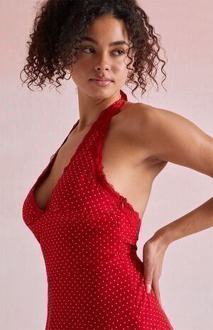 Lucy Lace Trim Mini Dress image number 2