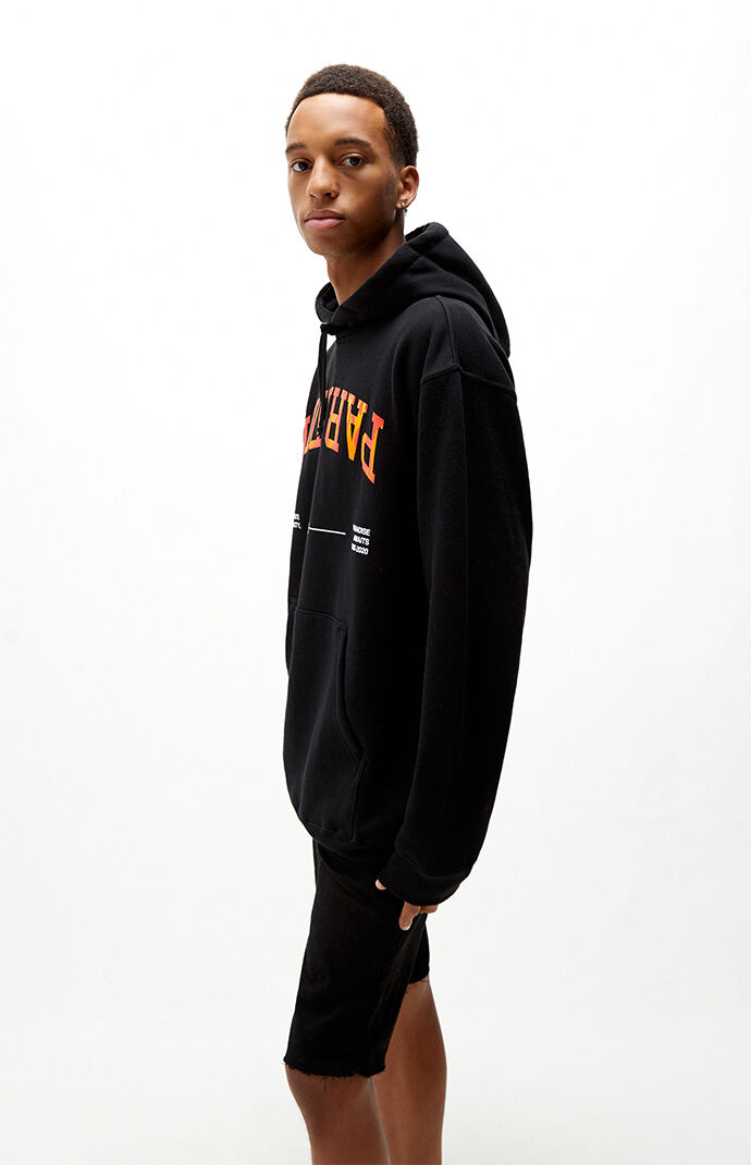 Pacsun paradise top chaos art hoodie