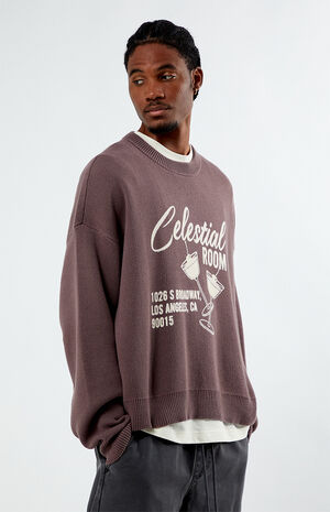 Celestial Cropped Sweater image number 3