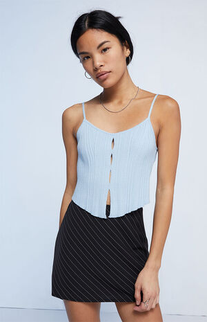 Cutout Sweater Tank Top image number 1