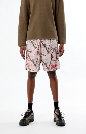 Blooming Camo Mesh Shorts image number 2