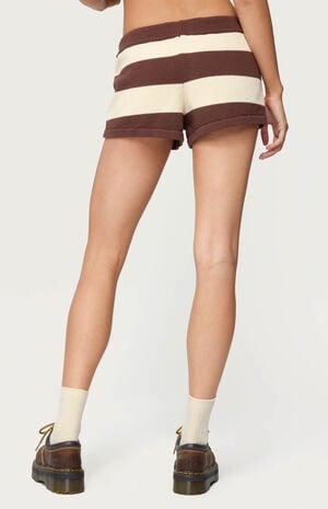 Riley Striped Knit Shorts image number 3