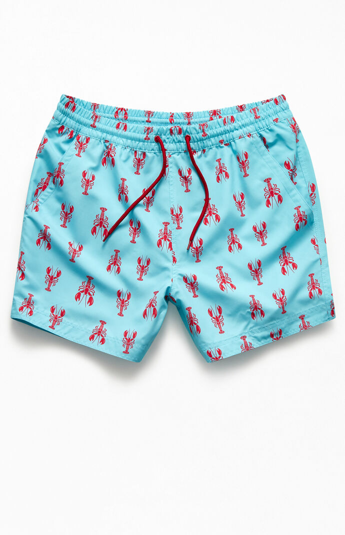 Lobster 15" Swim Trunks